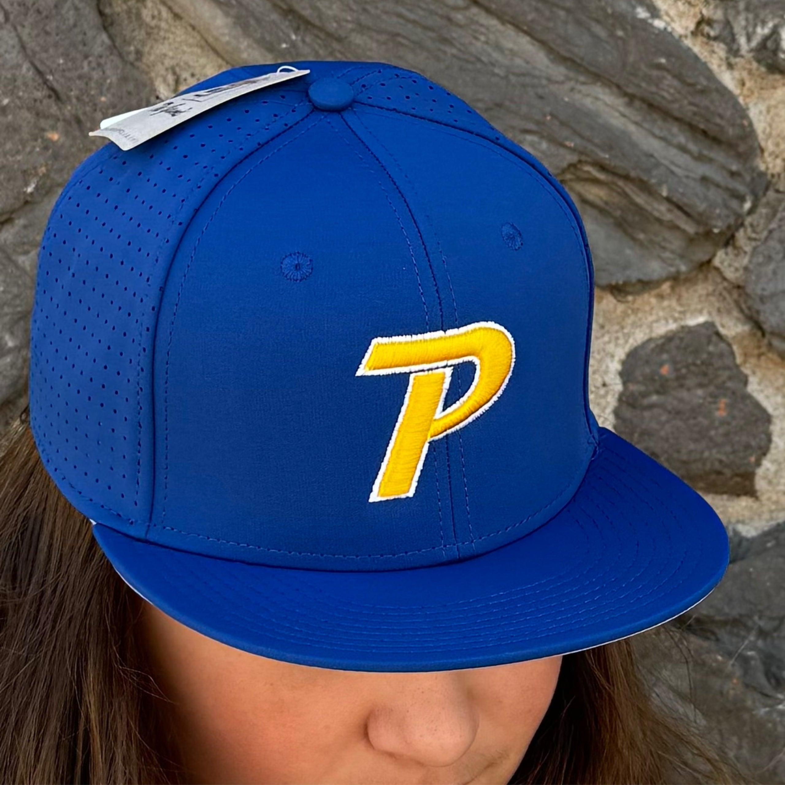 Royal blue fitted hat discount